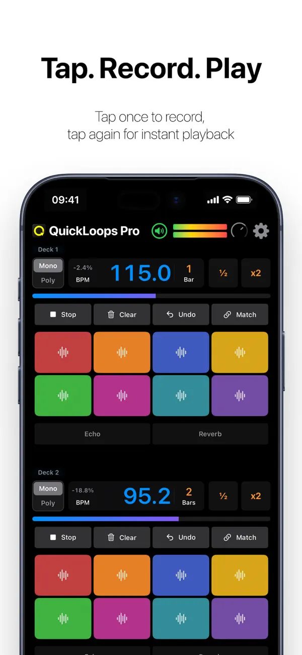 Screenshot #1 pour QuickLoops Pro