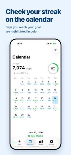 Pedometer - Simple Walking App screenshot 4