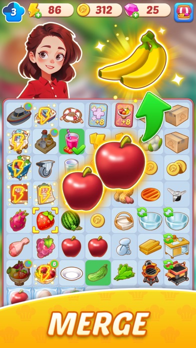 Midge Merge : Love bistro Screenshot