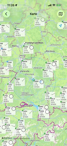 METAR Watch screenshot 2