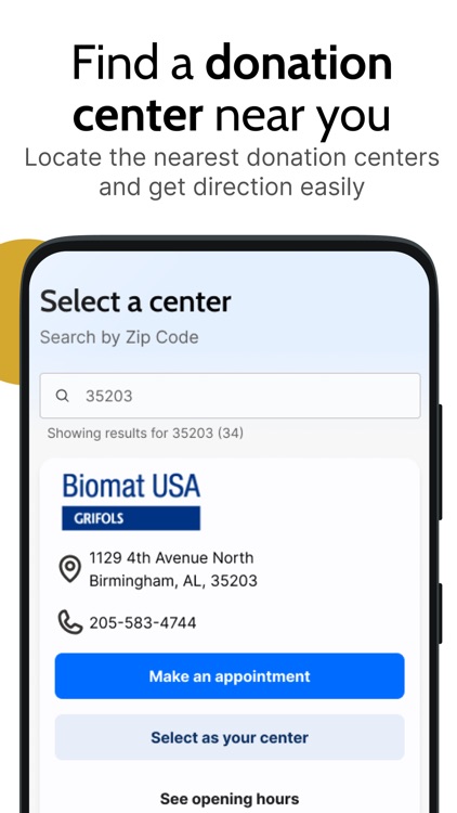 Grifols Plasma Donor Hub screenshot-6