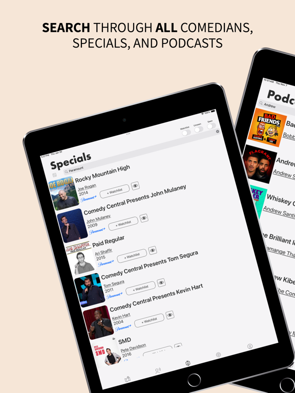 Jester: Stand-Up Comedy iPad screenshot 7 - Entertainment app