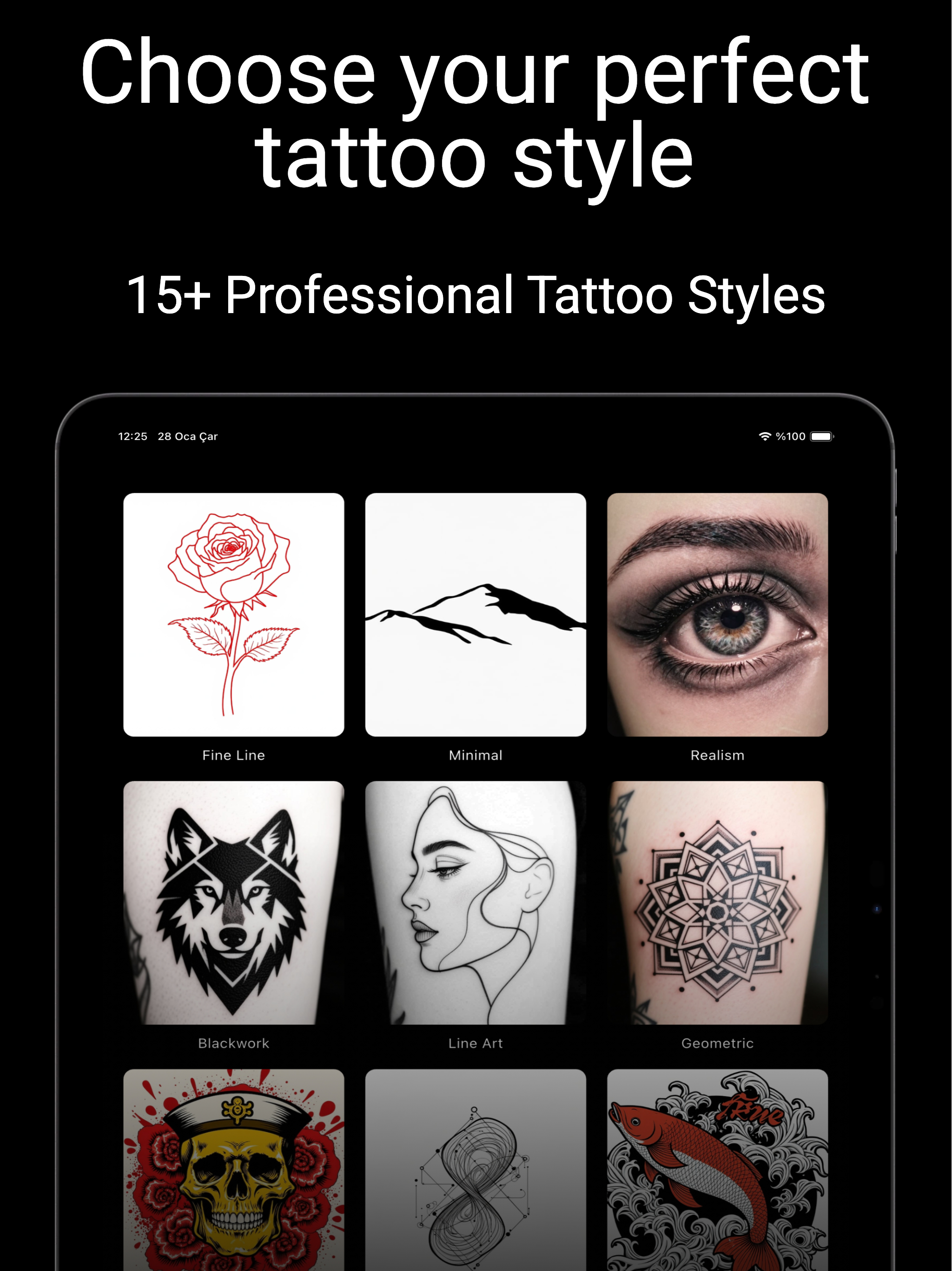 Tatu AI: AI Tattoo Generator screenshot 11