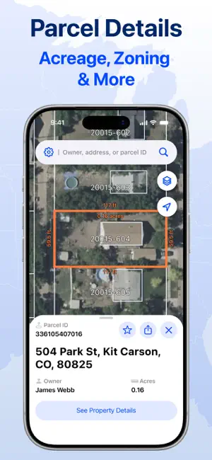 Parceled Land Map screenshot 3