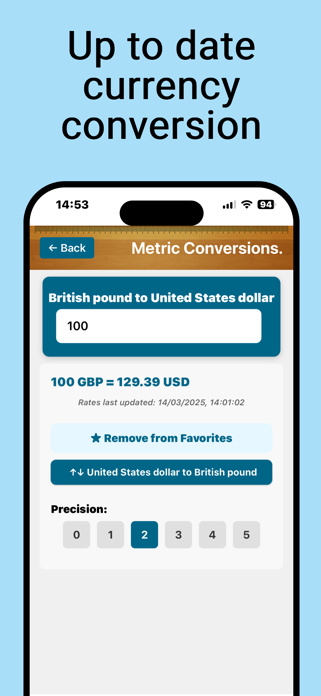 Metric Conversions Premium Screenshot 5 of 5