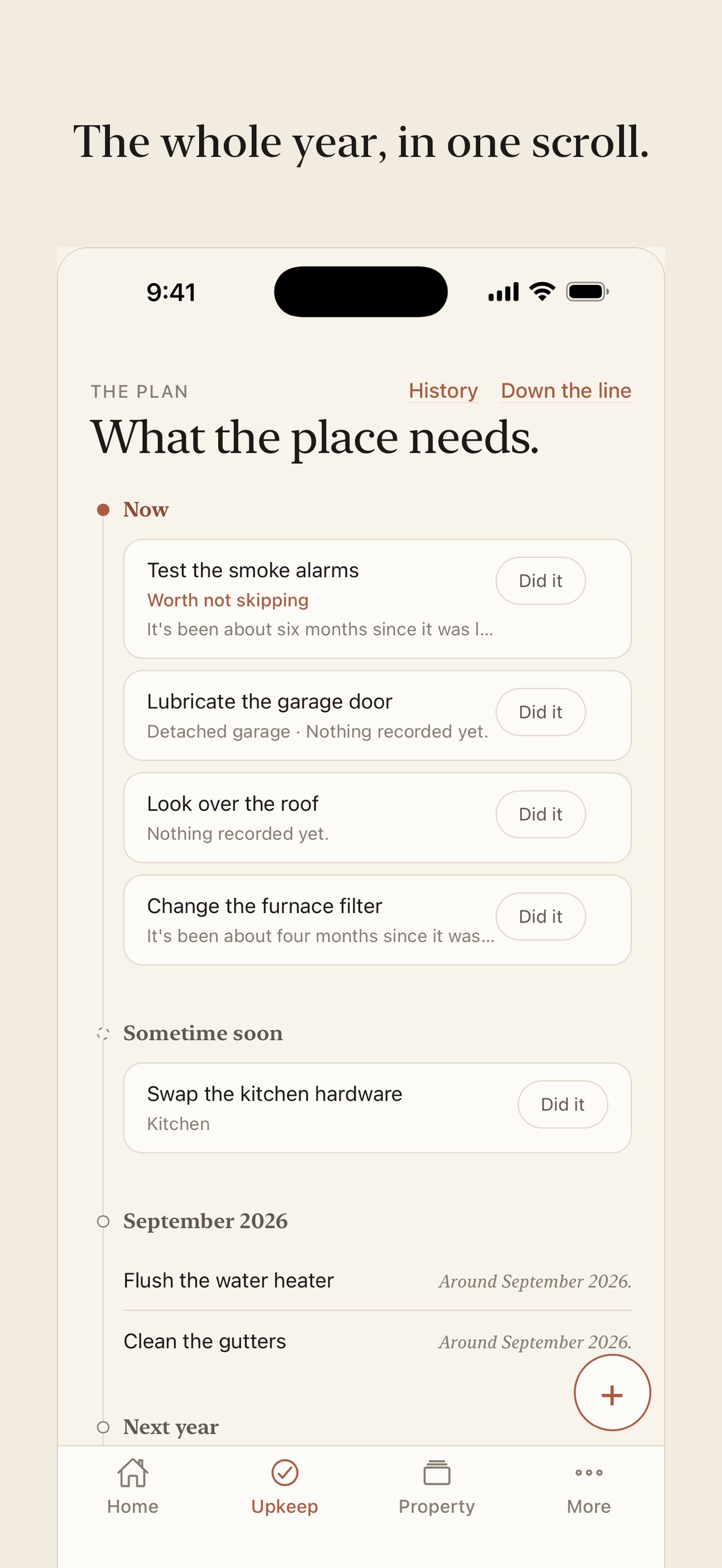 Screenshot 2 of Steadwell: Home Maintenance