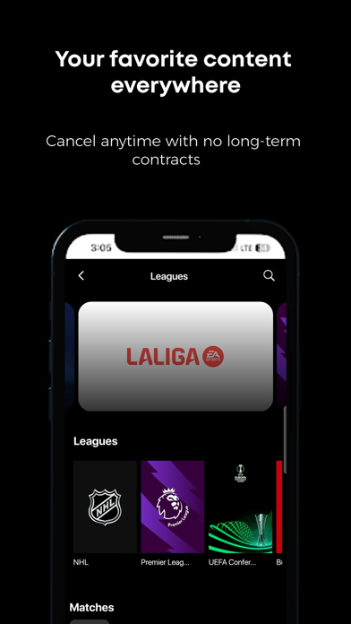 Fast TV - Stream live sports Screenshot