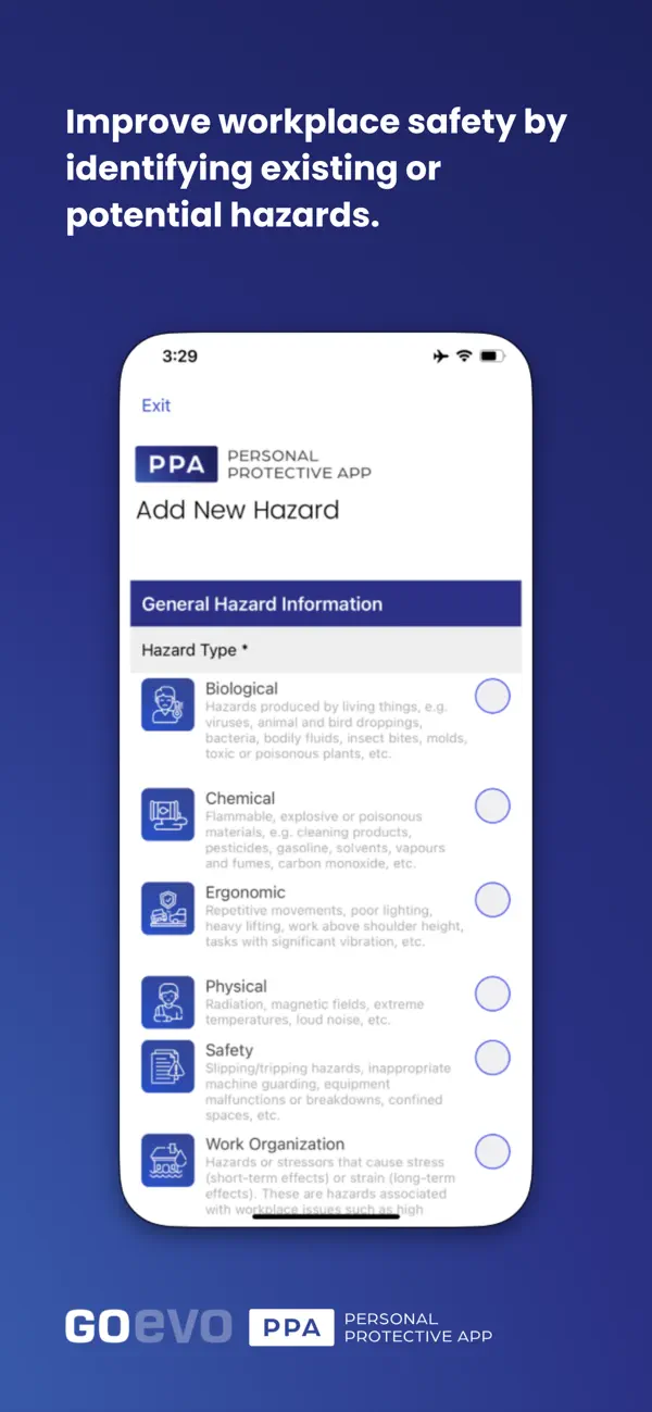 Screenshot #3 pour Personal Protective App - PPA