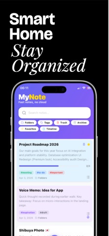 MyNote - Fast notes, no cloud Screenshot 4 of 8