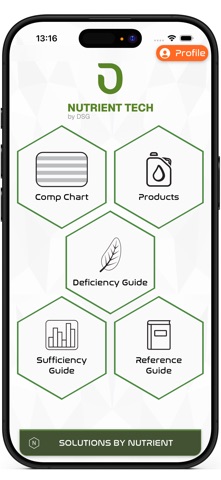 Crop Nutrient advisor iPhone screenshot