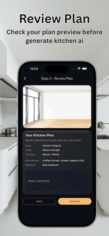 AI Kitchen Decorations Room screenshot