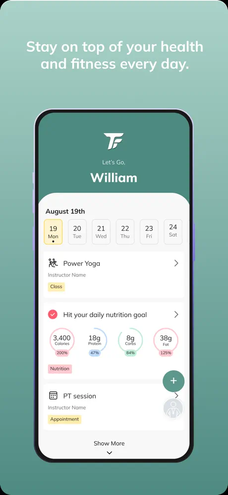 TUFFCORE Fitness screenshot 2
