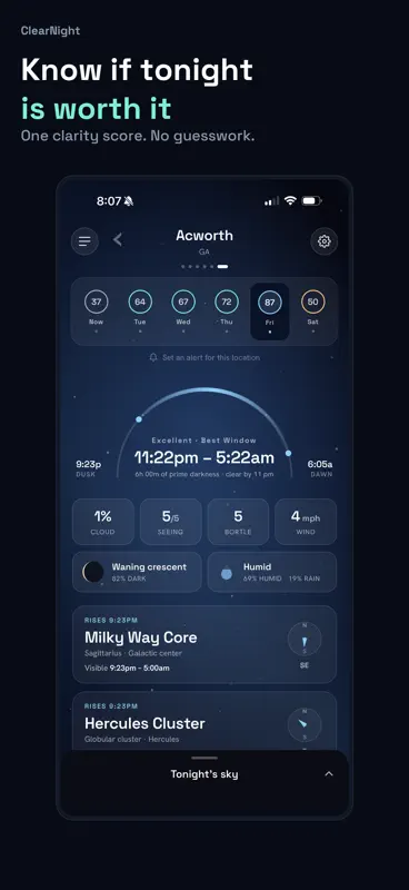 ClearNight screenshot 1 of 6