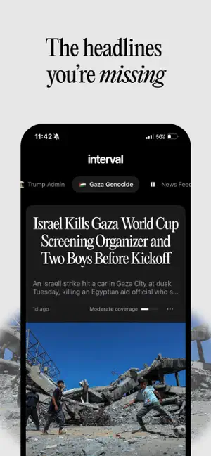 Interval News screenshot 1