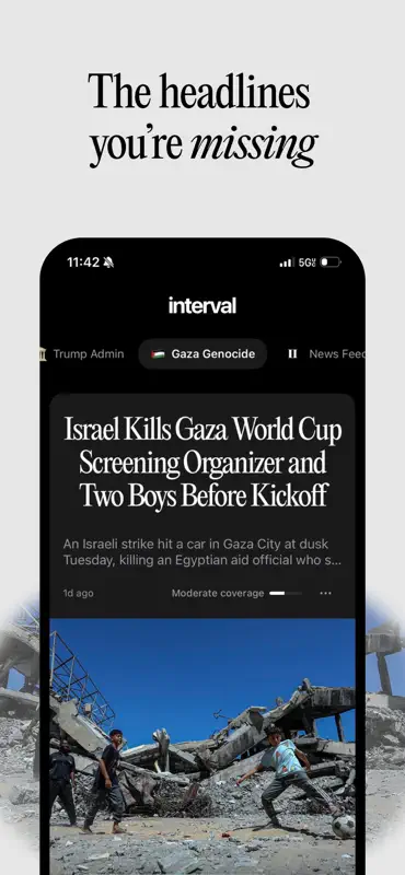 Interval News screenshot 1 of 8