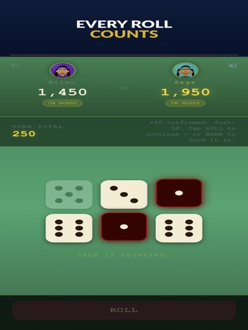 Roll 10000 iPad screenshot