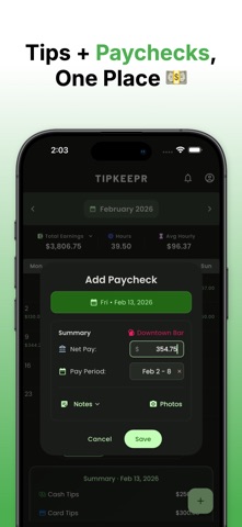 TipKeepr - Server Tip Tracker Screenshot 6 of 9