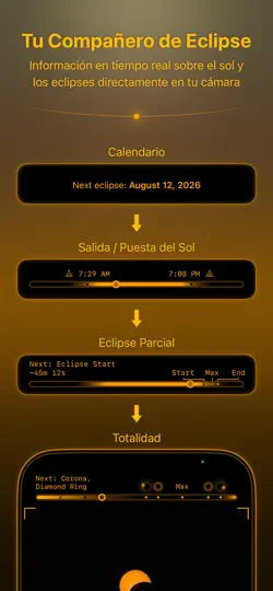 Captura de pantalla de Solar Snap en iPhone 4