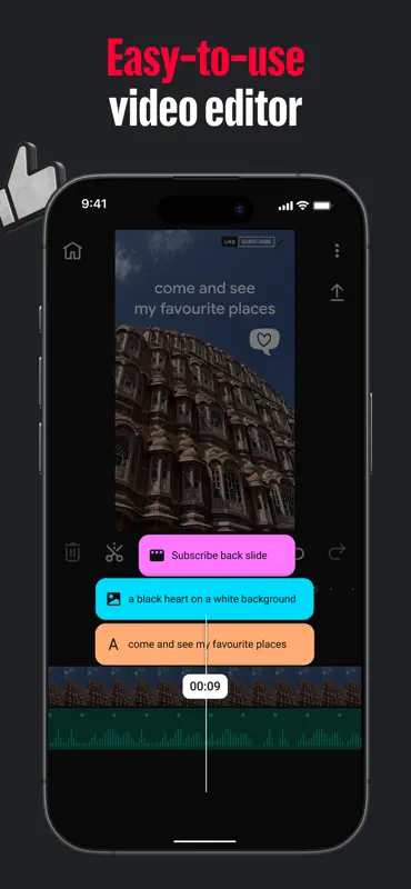 YouTube Create: Video editor screenshot 1 of 10
