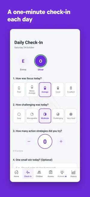 ParentPilot: Kids ADHD Tracker screenshot 1