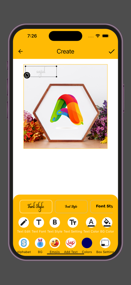 Letter Name DP Maker screenshot 3