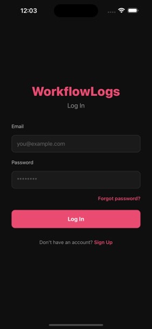 WorkflowLogs screenshot