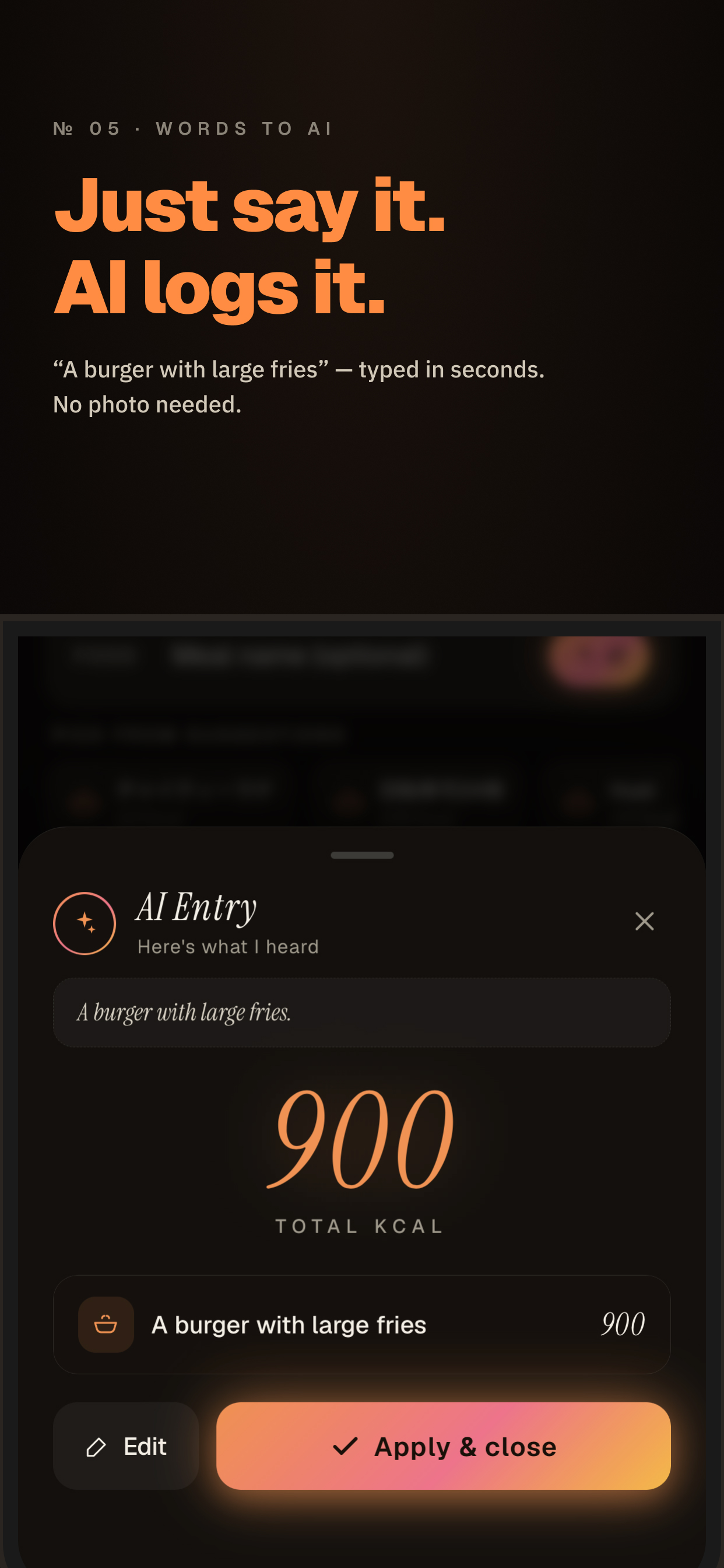 Calories Left: AI Food Tracker screenshot 5
