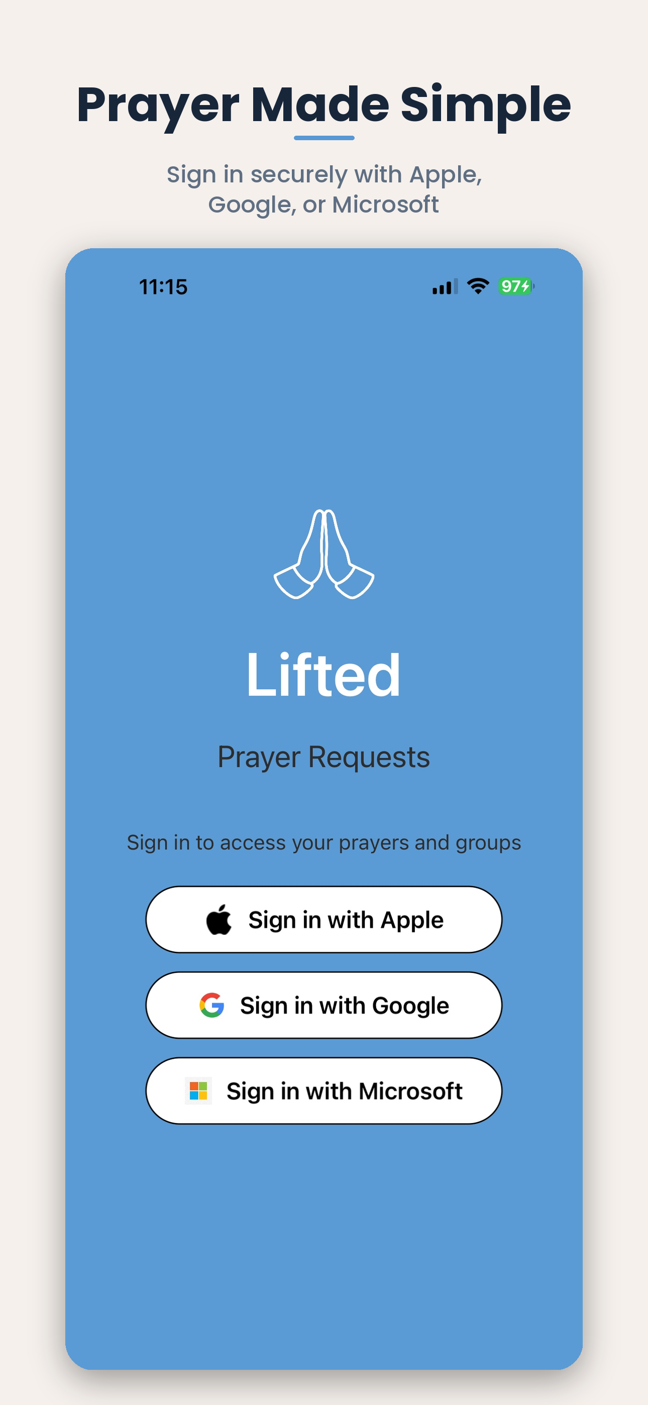 Lifted: Prayer Simplified