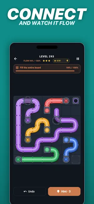 Pipewick: Pipe Flow Puzzle screenshot 1