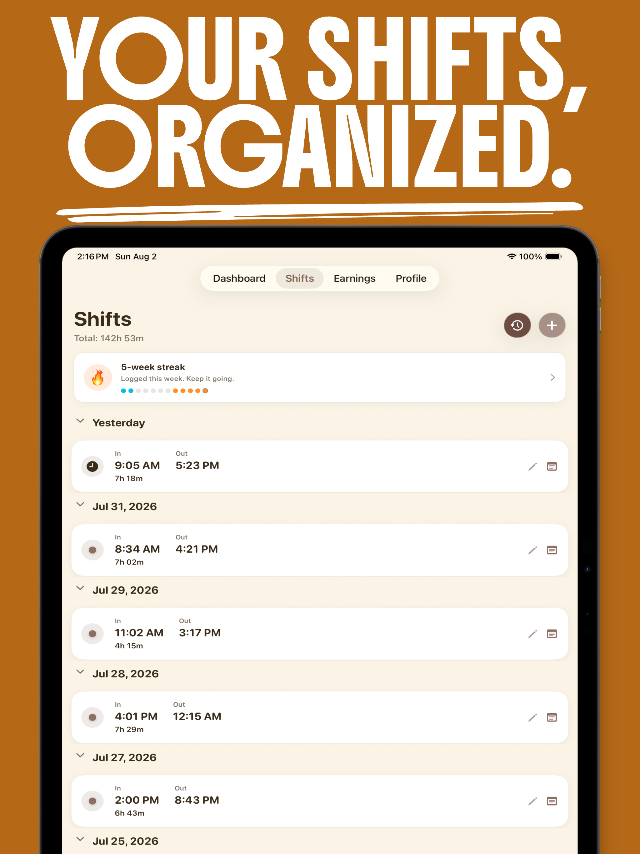 Timely - Shift & Pay Tracker screenshot 7
