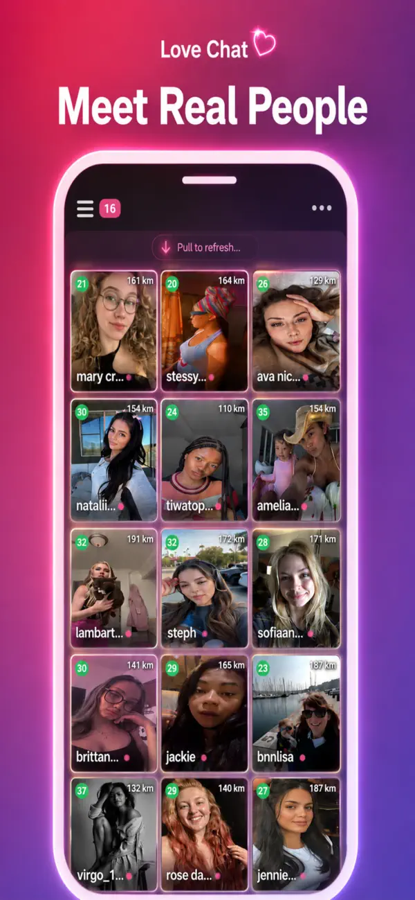 Screenshot #2 pour Live Chat: Meet Singles