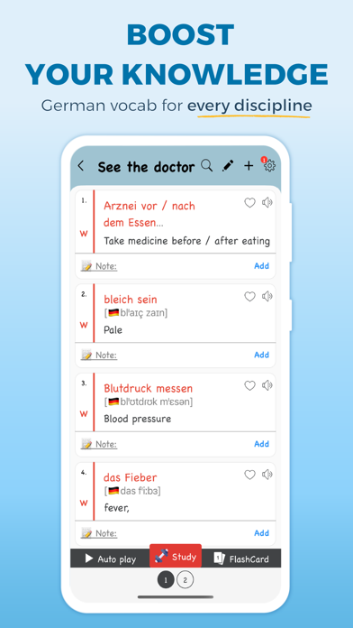Faztaa German Dictionary Screenshot