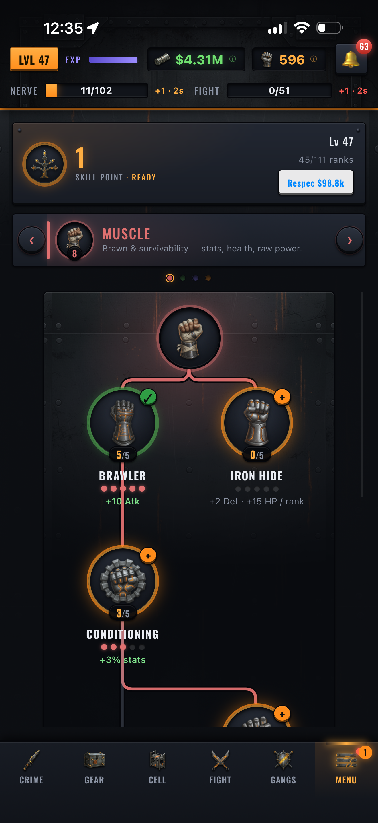 Prison Struggle: Idle screenshot 6
