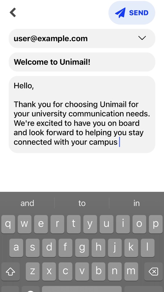 #2. Unimail: Simple Email Access (iOS) 由: Seif Elfayoumy