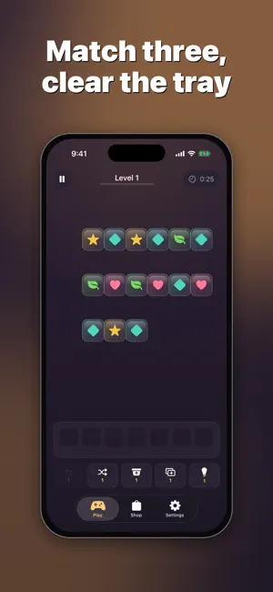 Triple Match: Calm Tiles screenshot 1