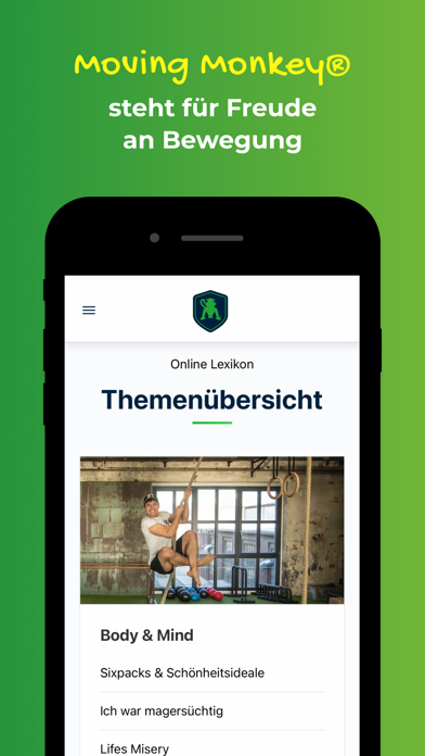 Moving Monkey® Akademie Screenshot