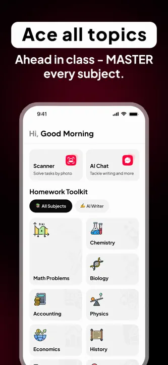 Homework AI: Screenshot 3 von 9