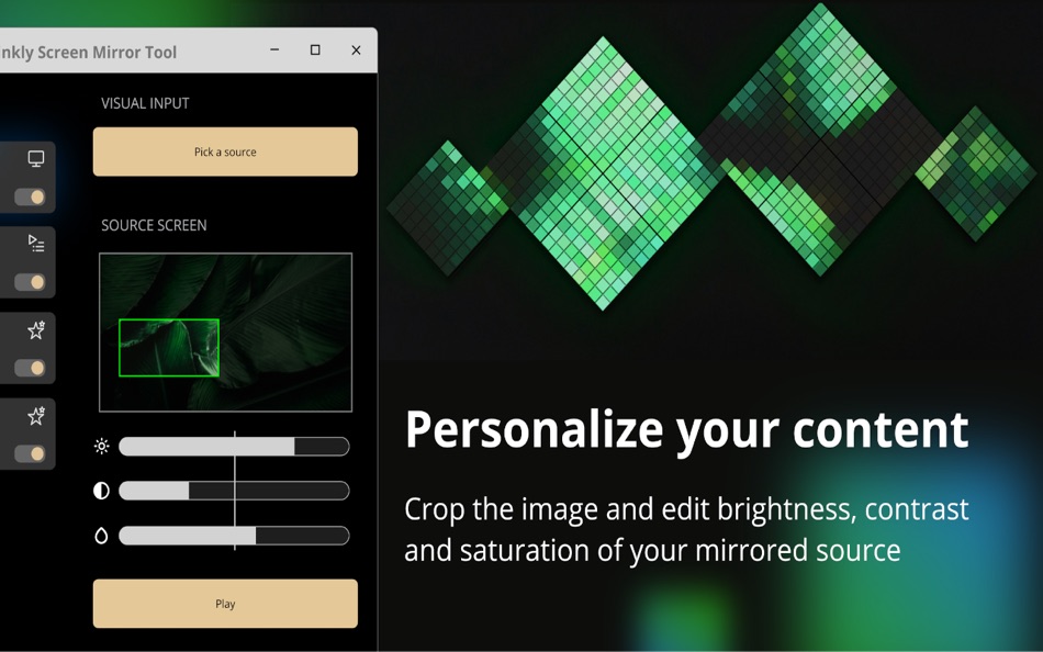 #1. Twinkly Screen Mirror Tool (macOS) Ved: Ledworks srl