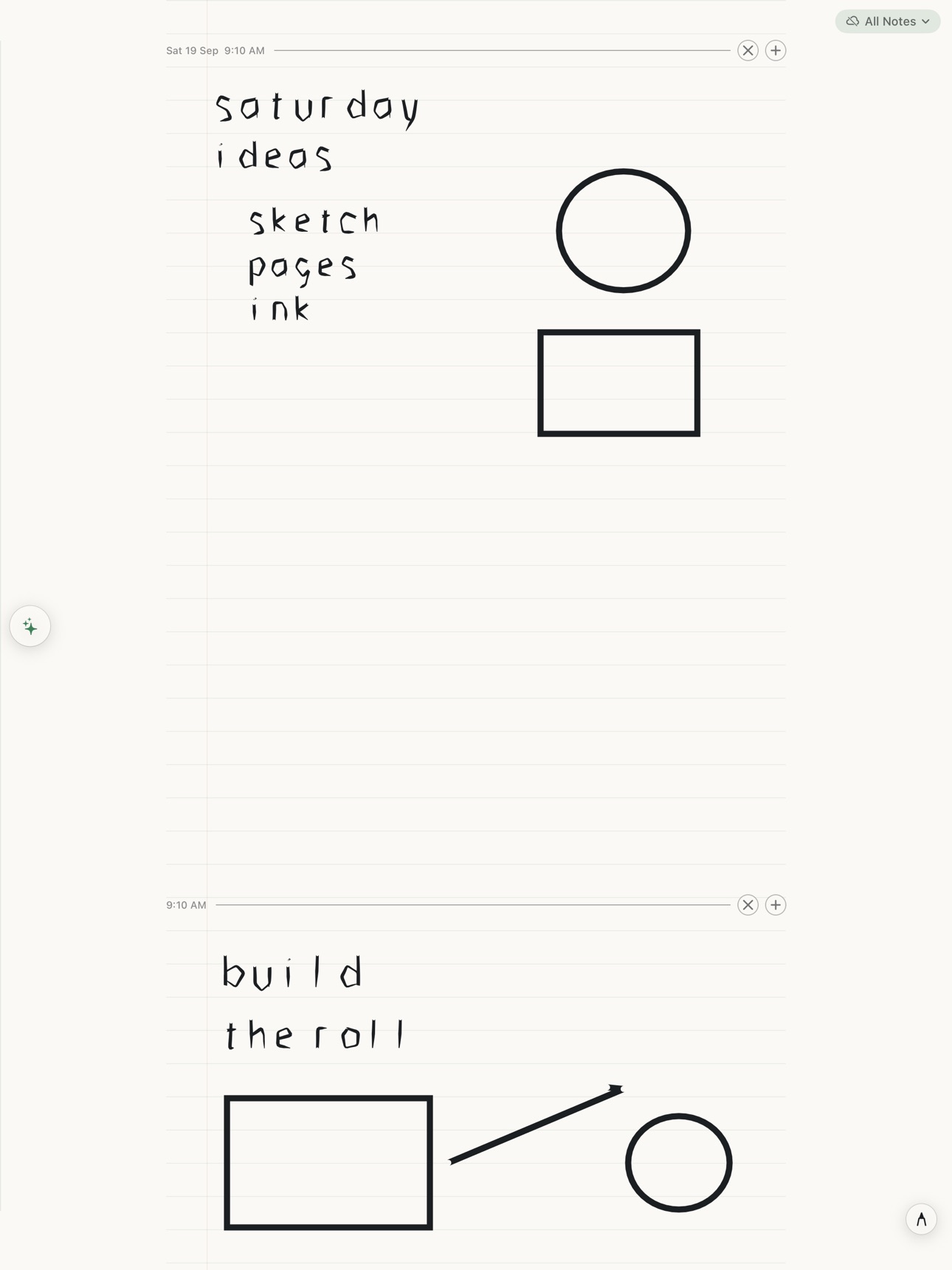 Screenshot 2 of Roll Note