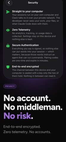 Clack – AI Agent Messenger Screenshot 4 of 4