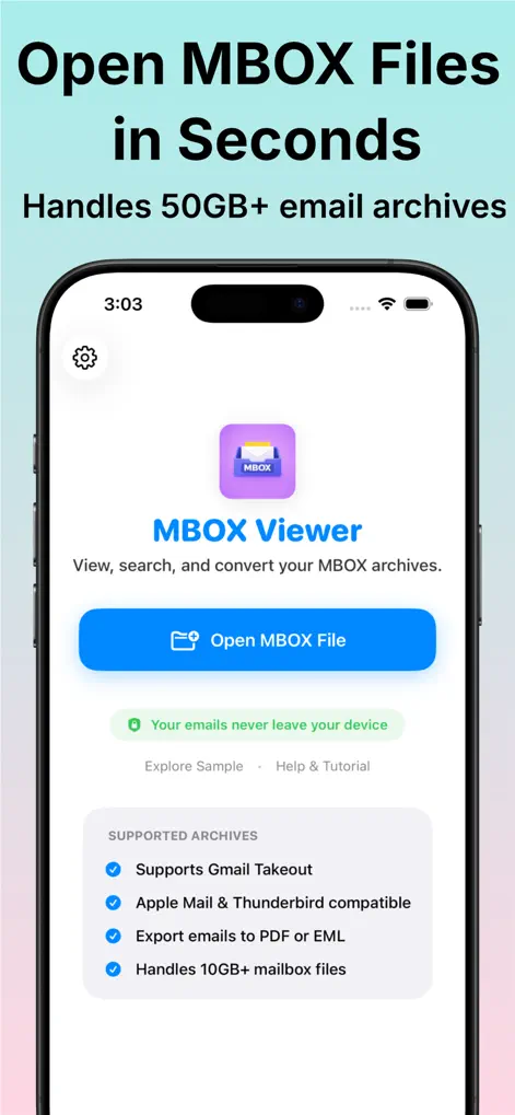 MBOX Viewer - ビジネスアプリ | MWM