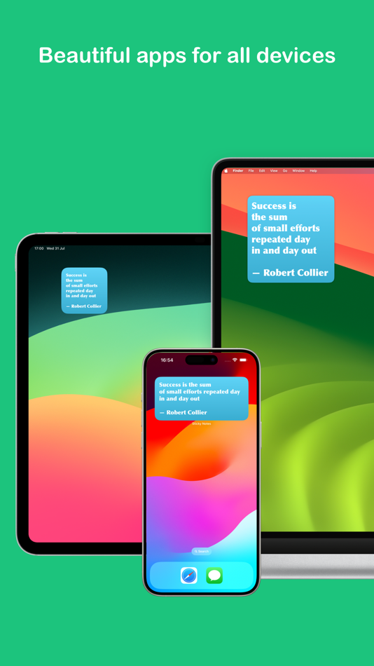 #4. Sticky Notes + Widgets (macOS) Podle: Yury Kaspiarovich