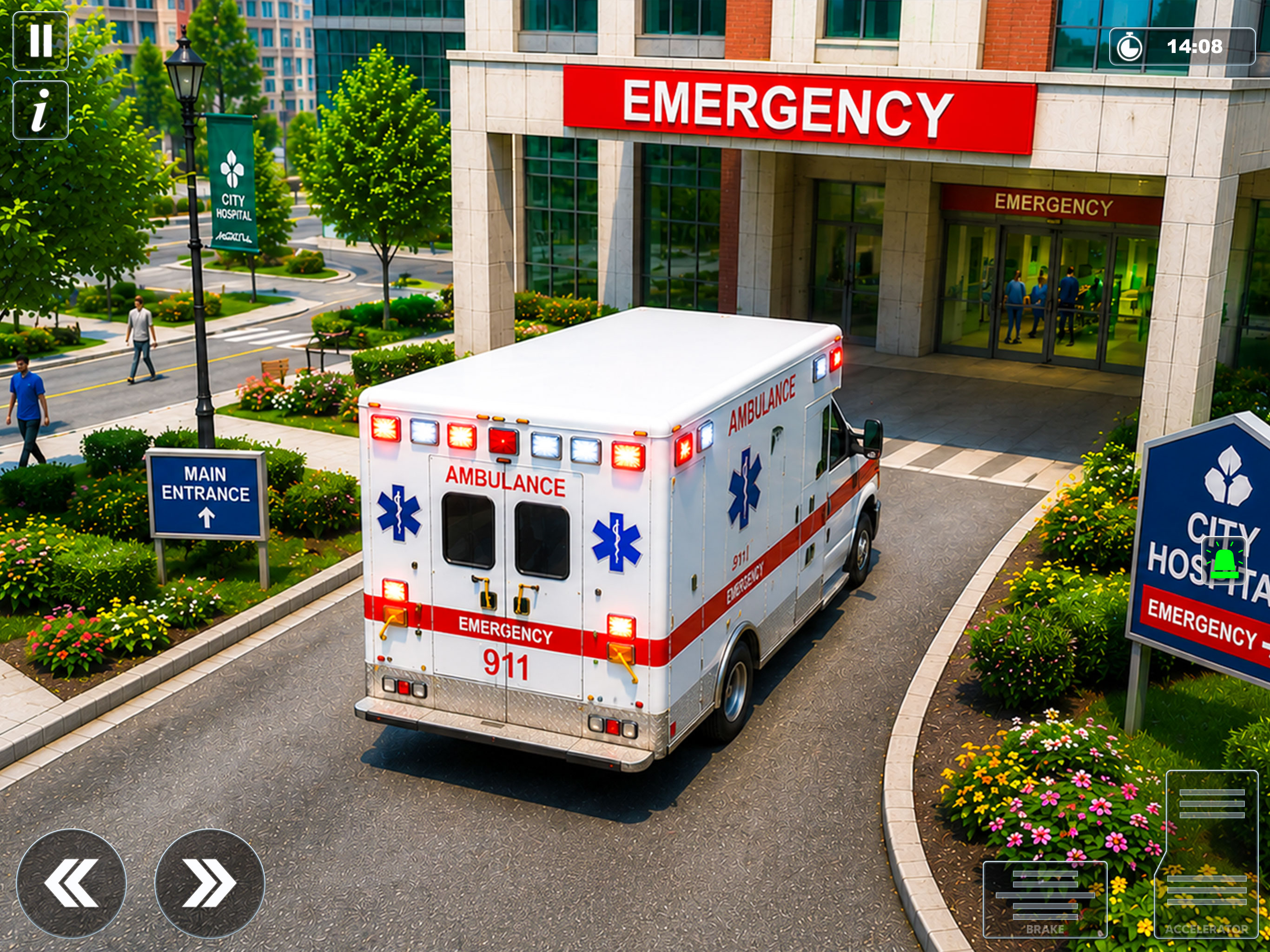 Rescue Ambulance Driving Game