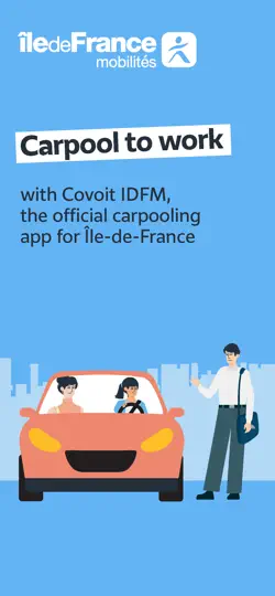 Captura de pantalla de Covoit IDFM en iPhone 1