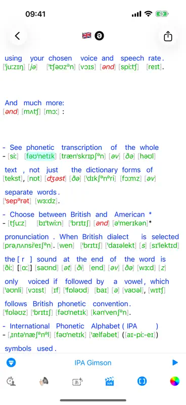 toPhonetics Convertidor screenshot 4 of 6