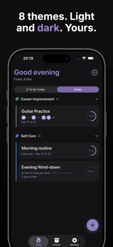 Tapas: Habit & Goal Tracker Screenshot 5 of 5