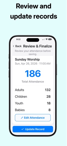Church Attendance Tracker Screenshot 2 of 6