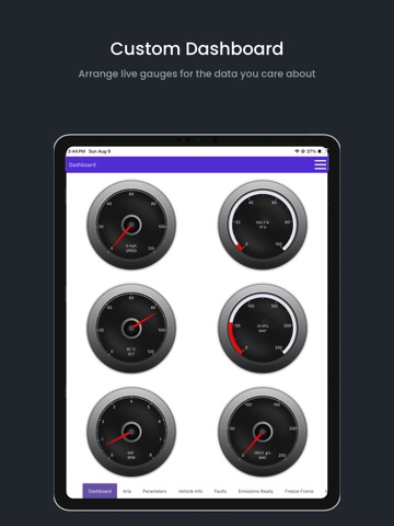 OBDAI OBD2 Scanner & ELM327 AI iPad screenshot