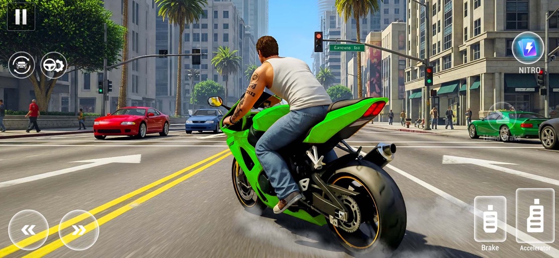 Moto Bike Stunt 3D Racing Game screenshot 5
