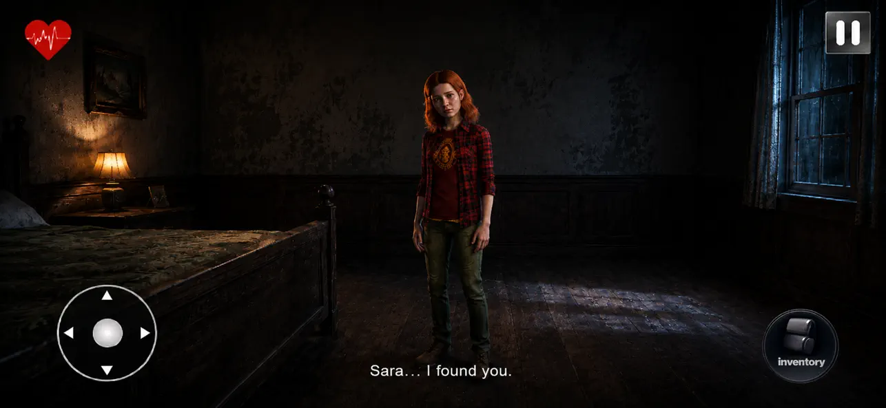 Screenshot #1 pour Haunted Home Escape scary game